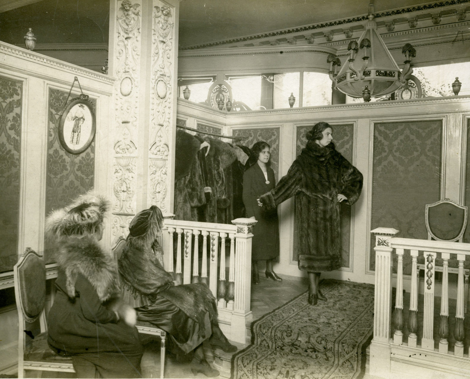 Interior de la Pelleteria La Sibèria