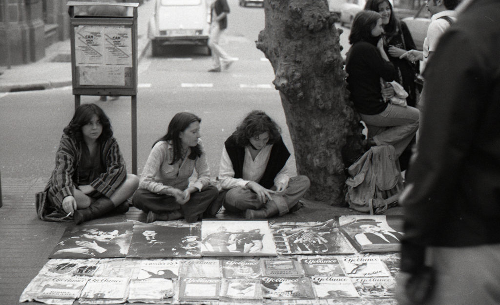 Col·laboradores de la revista Ajoblanco. Pepe Domènech, 1974-1976