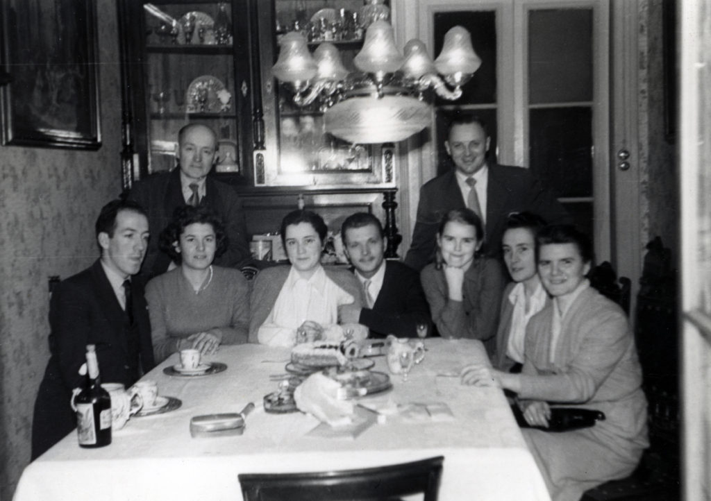 Festa familiar, 1953. (Cedida per Edmon Elgström)