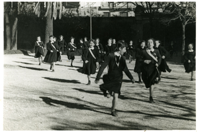 'Día de asueto', c.1950. Cedida per Col·legi Sagrat Cor-Diputació