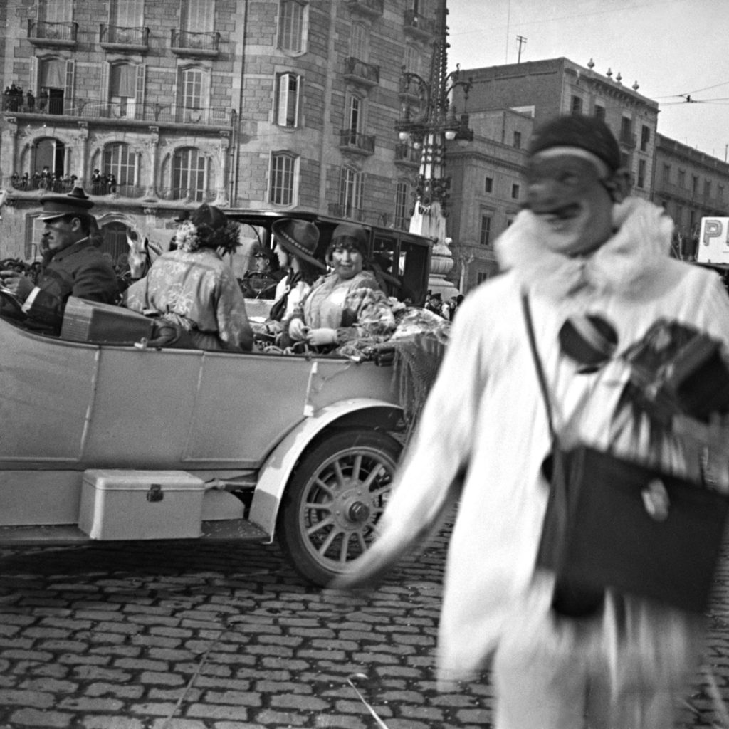 El fotoperiodista Ramon Claret al Carnestoltes, 1915 (Carlos Fargas i Bonell - AFB)