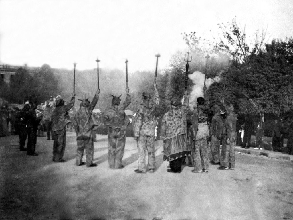 Plantada de Gegants al Parc de la Ciutadella, 1902 (Eusebi Vidal Ribas-Güell, AFB)