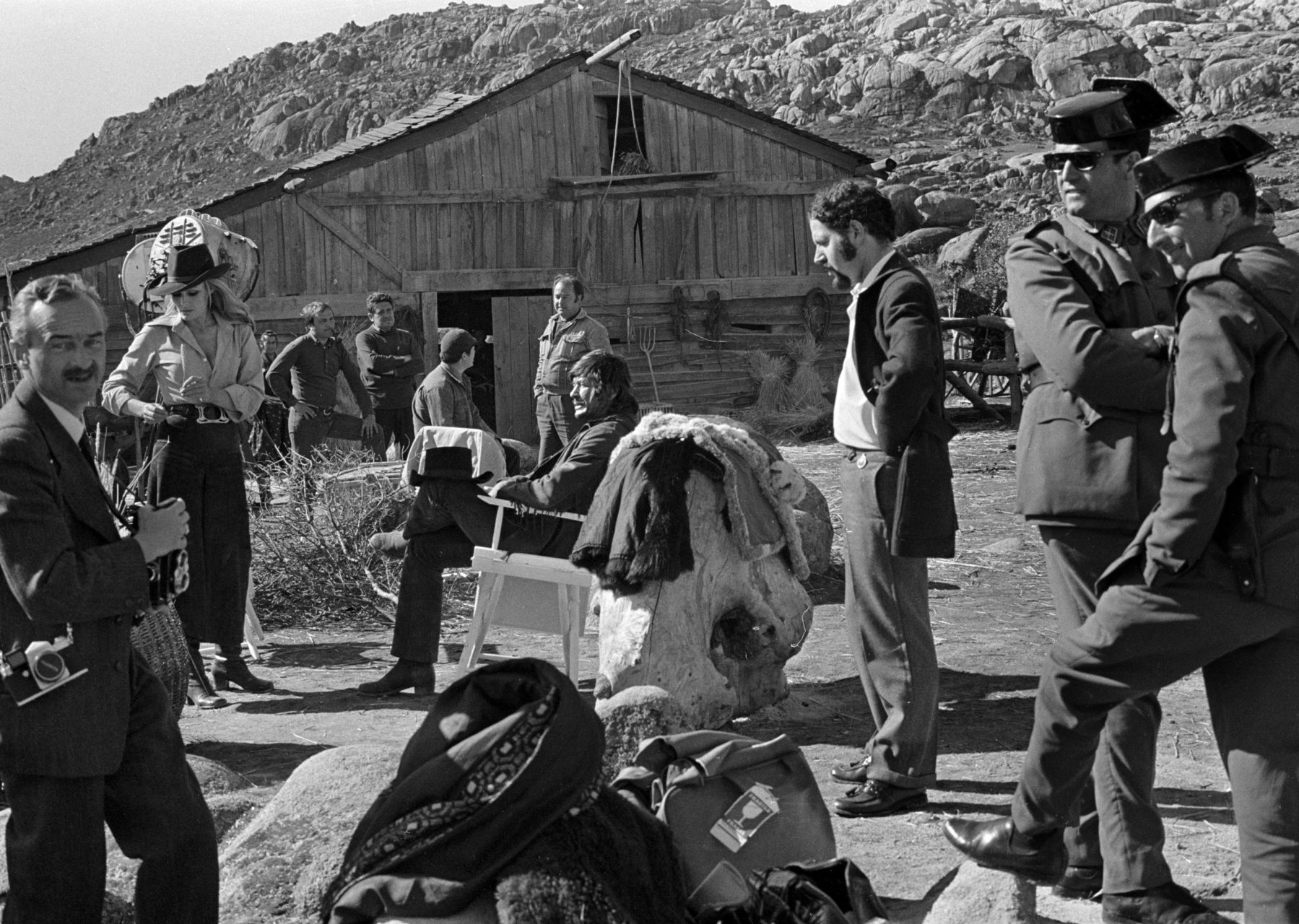 Joana Biarnés - Fotografia de 'Sol Rojo' (Terence Young, 1971) (Arxiu Joana Biarnés-Fundació Photographic Social Vision)